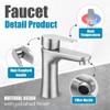 VOLTGY Stainless Steel Single Lever Basin Mixer Tap with 3/8"