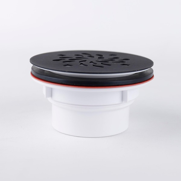 PVC-Slvent Weld Shower Base Drain with Stainless Steel 304 Strainer