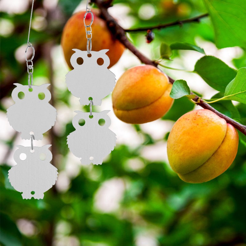 Outdoor Garden Hanging Reflective Deterrent Owl Bird Repellent Garden Supplies