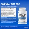 Alpha GPC Choline Brain Supplement for Acetylcholine, Supports Cognitive Health,