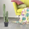Artificial Cactus Fake Cacti 24" Faux Potted Cactus Plants for