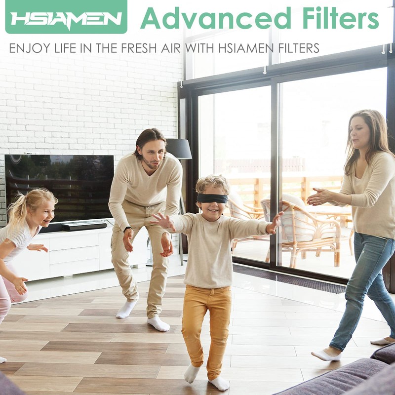 HSIAMEN AP-T100FL Filter Replacement Compatible with HoMedics AP-T100 AP-T95 Smart