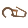 rewagi Over Clip Hooks, Folding Hooks for Curtain Rings Diameter