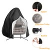 Egg Patio Hanging Chair Cover, 200x230cm Double Egg Chair Cover