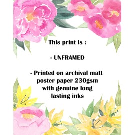 Colourful Meadow Contemporary Joy Bible Verse 3 Print Set, Floral Garden Scripture Gift, Wild Flower Christian Wall Art A4 UNFRAMED Crafty Cow Design