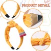 HIFANMM Back to School Headband Yellow Pencil Hair Accessories for