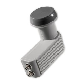 Schwaiger FLS992R 031 Universal Twin LNB, 40 mm, 0.2 dB Grey