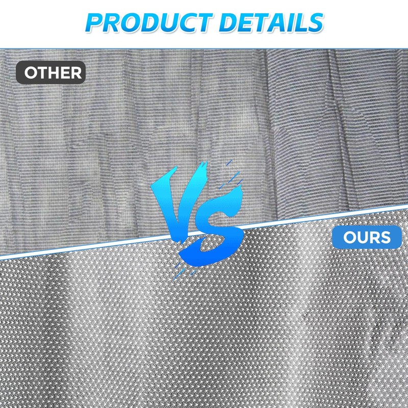 Federedevo Indoor Magnetic Window Bug Screen Compatible with Mercedes Sprinter