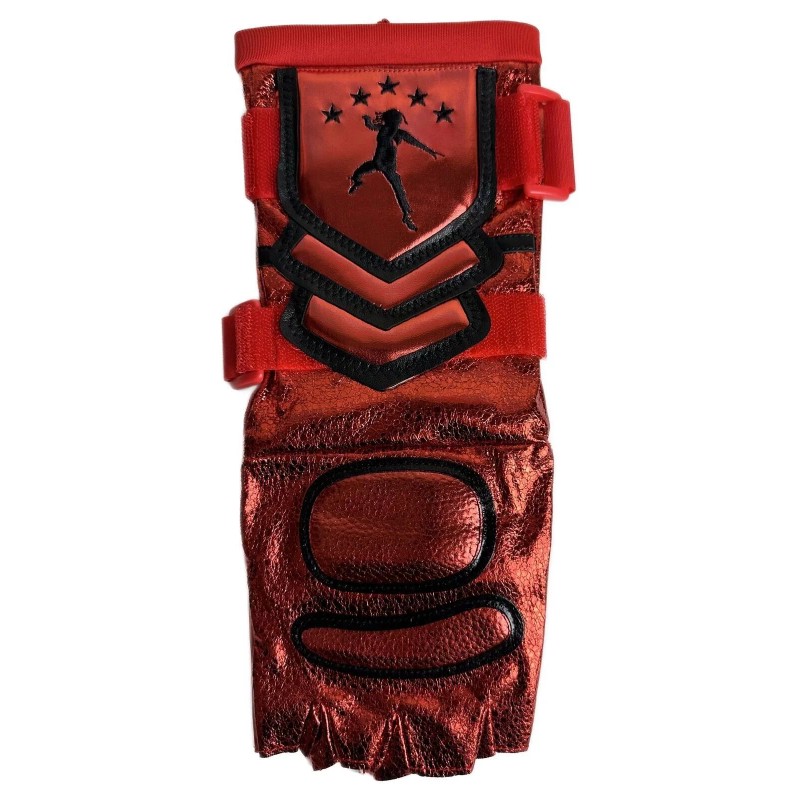 Premium Roman Reigns Red Glove and Gauntlet Set