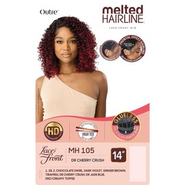 Outre Lace Front Wig - Melted Hairline - MH 105 (DARK VIOLET)