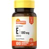 Sundance Vitamins High Potency E 400IU - 100 Softgels, Pack