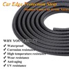 AcbbMNS 32.8Ft (10M) Universal Car Door Edge Guards, White, Rubber,