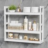 Domax Bathroom Shelves Over Toilet Storage - 3 Tier Wall