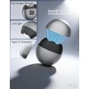3-in-1 Electric Nail Clipper with Light and Scraps Storage |
