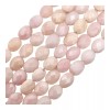 PremiumBead Pink Natural Untreated Peruvian Opal Faceted Half Strand |