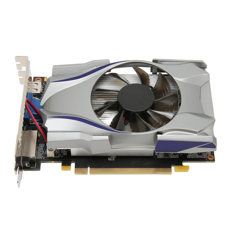 Gaming Graphics Card 1GB 128Bit GDDR5 PCI Express 2.0 3200MHZ