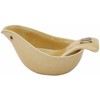 World Create viv Hasamiyaki Sauce Pot & Spoon, Beige Kotori