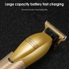 JahyShow Golden Electric Hair Clipper for Precise Cuts