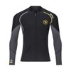 Wetsuit Men's 1.5mm Long Sleeve Jacket Front Zipper Amphibious Surfing