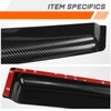PM PERFORMOTOR 4Pcs Side Window Visors Deflector Compatible with 2007-2012