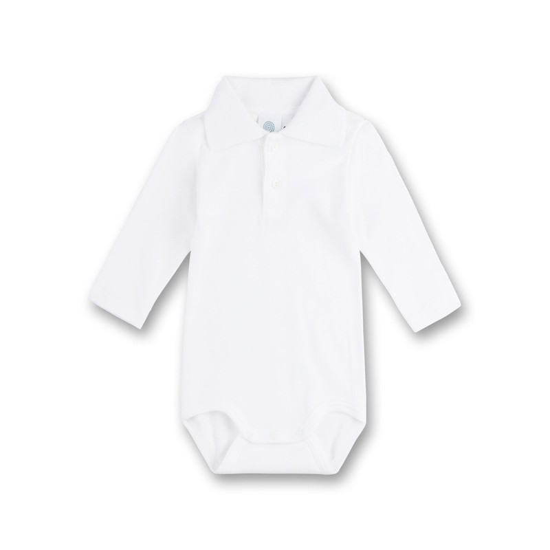 Sanetta Unisex Baby Bodysuit 321702, White - Weiß (10), UK
