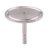 DERNORD 1.5" Tri Clamp to 0.5" Hose Barbed Adapter SUS304