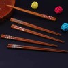 Antner Handmade Japanese Chopsticks Reusable Natural Wooden Chopstick with Box,