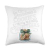 Grandma's Cookies The key to Merry Christmas Throw Pillow