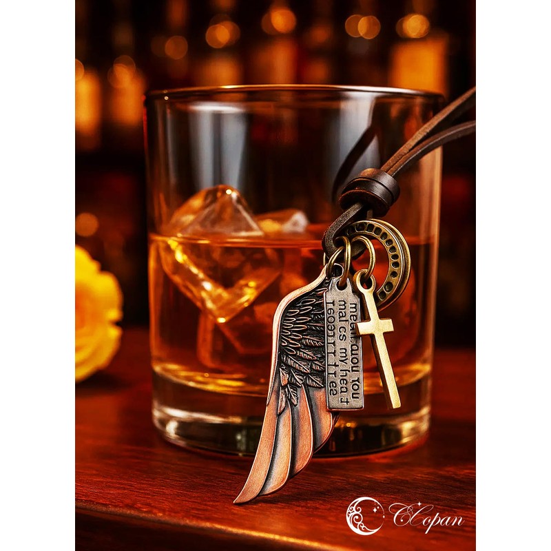 CCopan 【Instantly Stylish/Reliable Gift】 Necklace Men's and Women's Popular Pendant