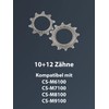 Bicycle Sprocket Replacement Sprocket 12-Speed Compatible with Deore SLX XT