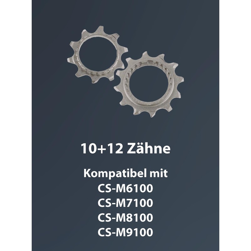 Bicycle Sprocket Replacement Sprocket 12-Speed Compatible with Deore SLX XT