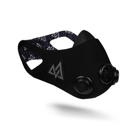 TRAININGMASK 2.0 - Elevation Training Mask for High Altitude Endurance & Breathing Workouts - Ideal for Running & Cardio (Medium, Blackout)