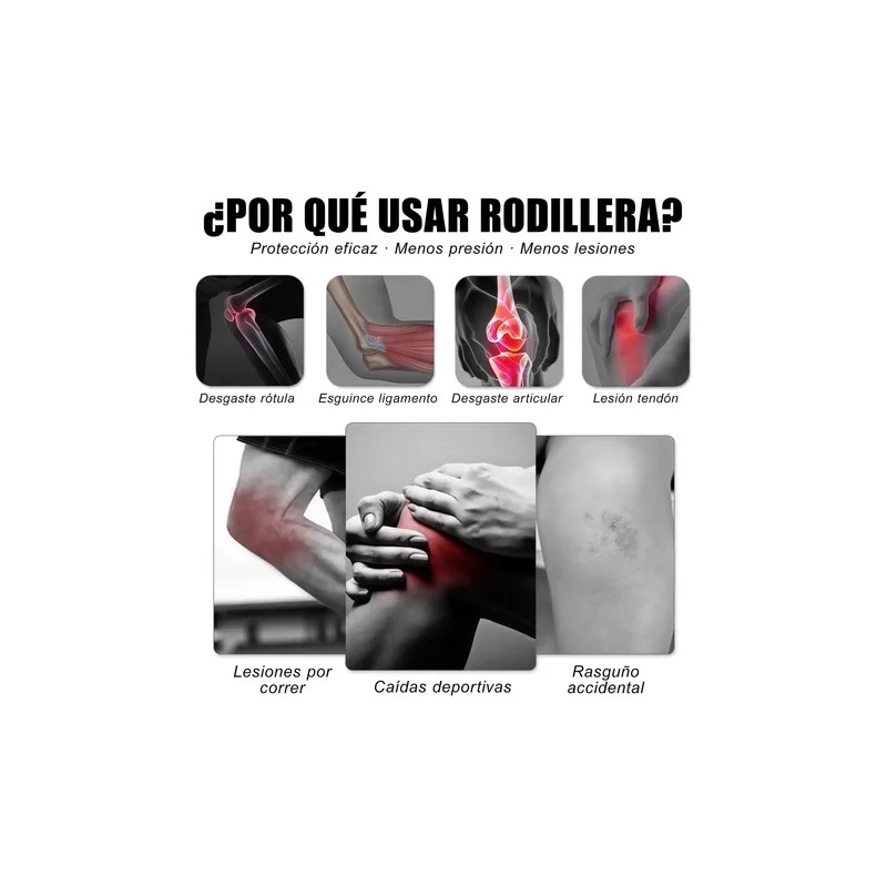 Rodilleras Y Muñequeras Deportivas Elásticas Compresión Gym