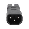 3PCS Comb Power Adapter IEC320 C14 to C15 PVC and