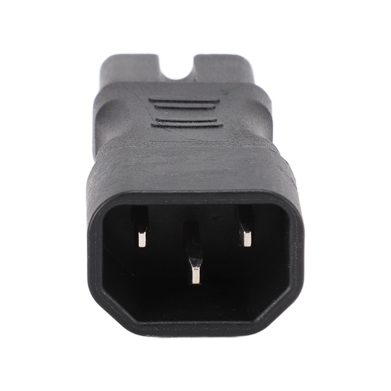 3PCS Comb Power Adapter IEC320 C14 to C15 PVC and