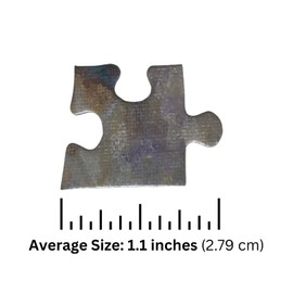 Bits and Pieces - 300 Piece Jigsaw Puzzle for Adults - 18" x 24" - Railroad Town - 300 pc Large Piece Winter Train Jigsaw by Bob Fair