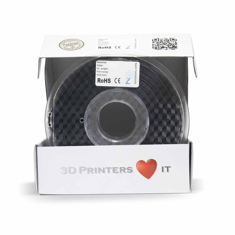 Z3D® Printer Filament Flex TPU 2.85 mm 500 g Black