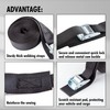 Cartman 1" x 15'Lashing Straps with Adjustable Cam Buckle Cargo
