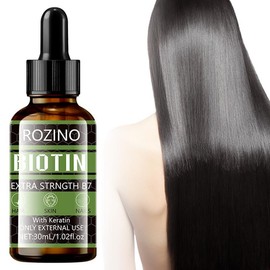 Biotin Keratin Hair Treatment Oil, Trending Products, Hair Care Essential Oil For Strengthening And Smoothing, Comfort Haircare Treatment For Daily Use, Summer Gift - Color: Clear, Specification: one-size