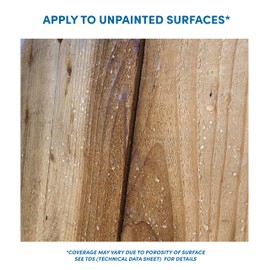 Rain Guard Water Sealers SP-8005 Wood Sealer 5 Gallon - Clear Natural Finish - Deep Penetrating Water Repellent Protection for All Wood Surfaces - Water-Based Silane/Siloxane