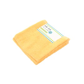 Kosugizen ZG-11024-3 Wash Towel, Approx. Width 13.4 x Length 13.8 inches (34 x 35 cm), 3 Pieces, Antibacterial and Odor Resistant, Hand Towel, Towel, Towel, Towel, Towel, Yellow, Claire Color