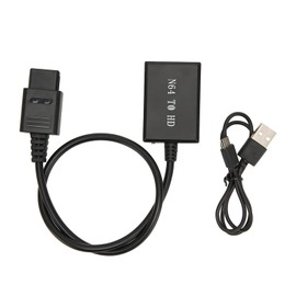 N64 to Converter, HD Link Cable for N64, 1080p HD Multimedia Interface Adapter for N64, Display on 1080p HD TV/Monitor.