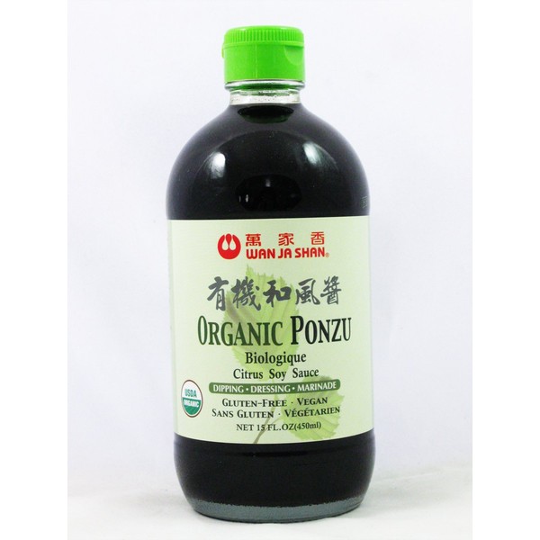 Wan Ja Shan: Organic Ponzu (1 X 15 Fl Oz)