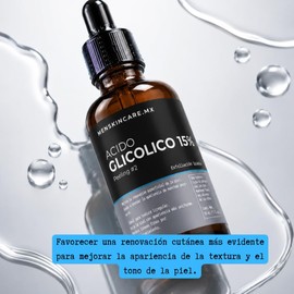 50 ml Ácido Glicólico 15% Exfoliación Controlada Peeling Químico de Contacto Corto Renovación de la Piel GlycoRenew™ Peeling #2 MENSKINCARE.MX