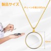 Pendant Magnifier Necklace, 5x Magnification, Necklace, Magnifier, Magnifier, Easy to