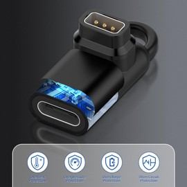 YANMONGI Type C Charger Adapter for COROS PACE Pro Watch Charger Connector，USB-C Female Charging Converter Accessories for COROS PACE Pro