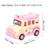 1:32 Children Alloy Dining Car Model Kid Pull Back Car