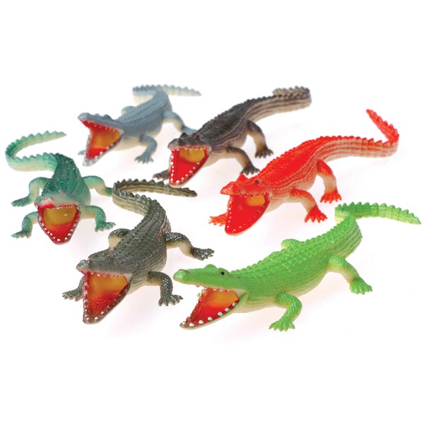 U.S. Toy Toy Crocodiles/6 in. (UST2381)