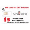 GPScards® $5 GPScards GPS Tracker SIM Card Works With All