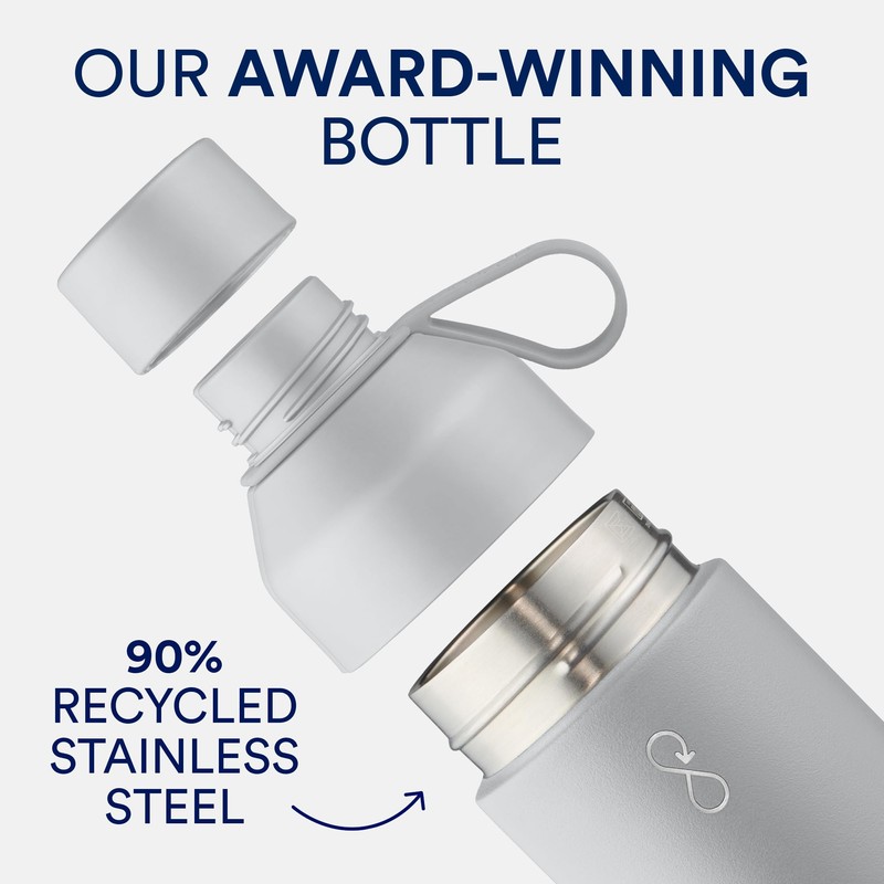 Ocean Bottle - Recycled Stainless Steel Drinks Reusable Water Bottle